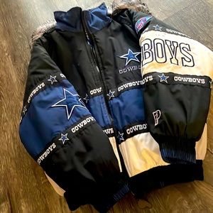 Kids L Cowboys Vintage Jacket